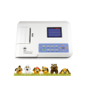 Contec ECG300G-Vet Portable 3 Channel 12 mène l&#39;ECG animal vétérinaire